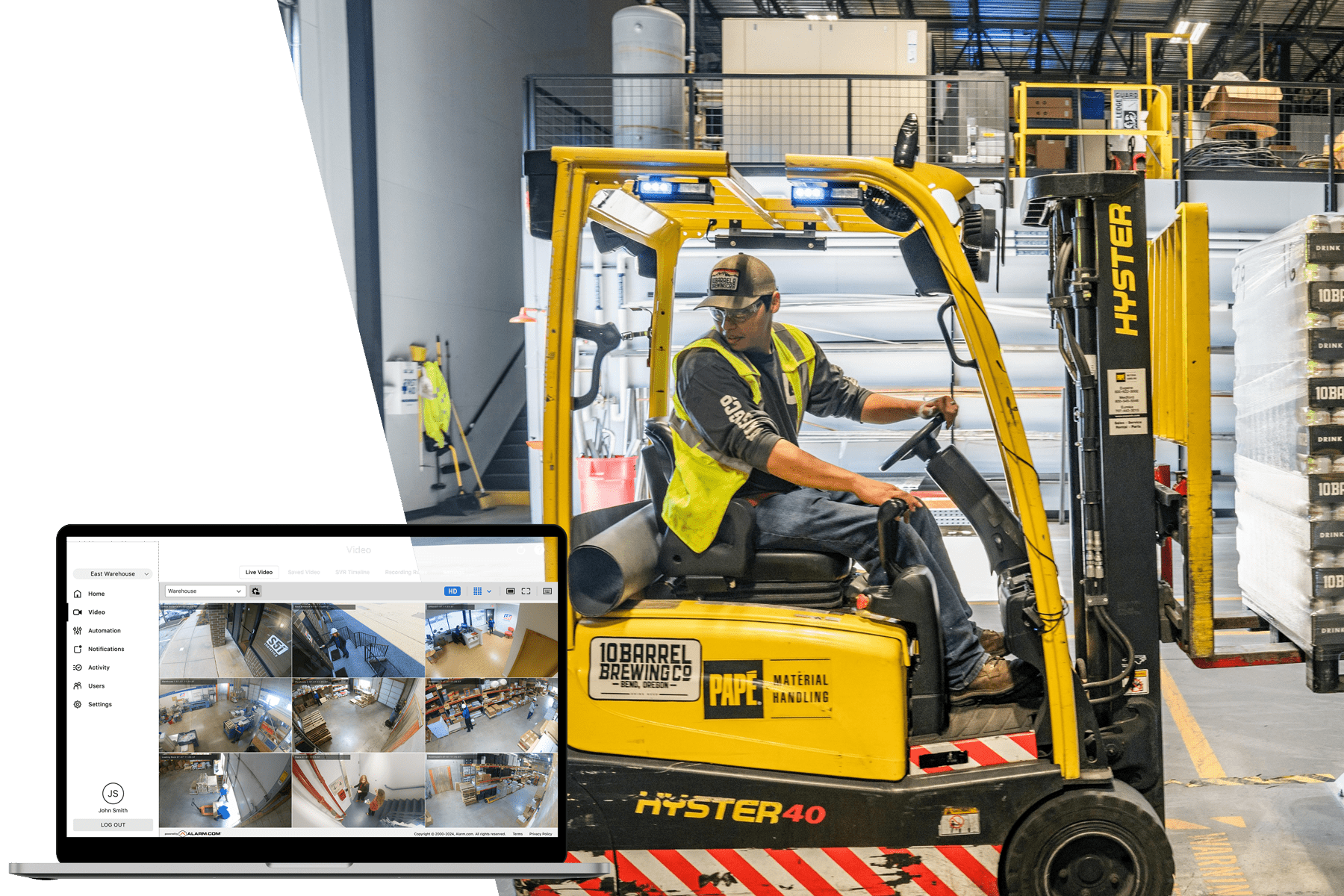 Commercial Business Safeside Forklift