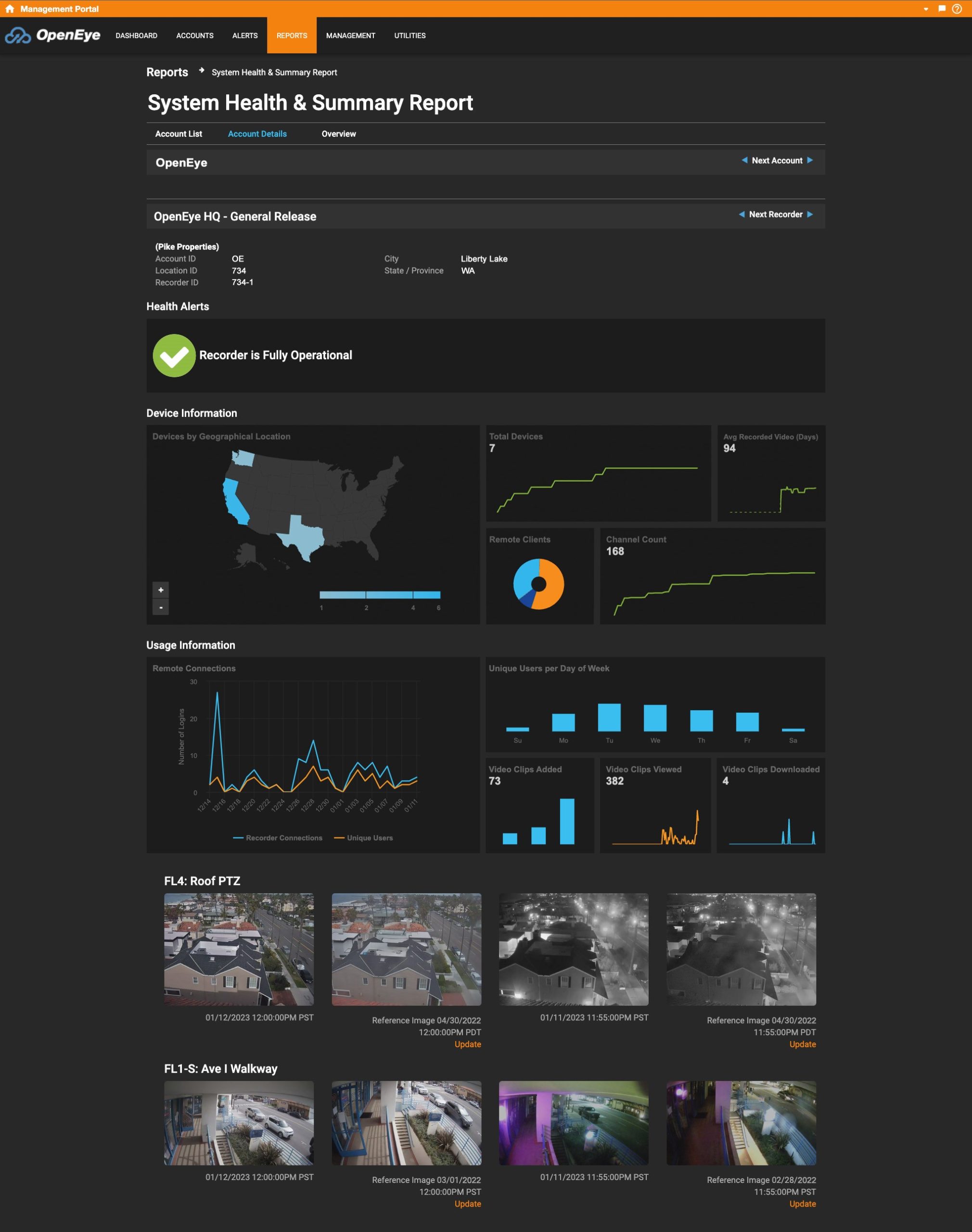 Surveillance Cameras 1 OpenEye GUI scaled